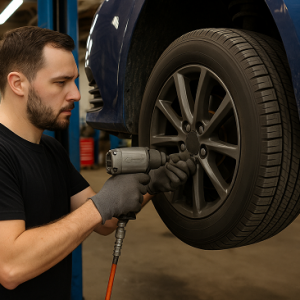 Tire change pinky tow